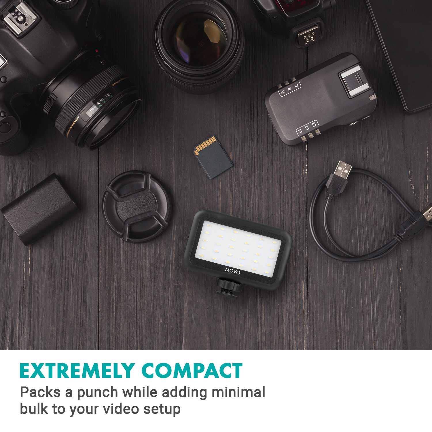 EXTREMELY COMPACT  
Minimal  
Packs a punch while adding minimal bulk to your video setup