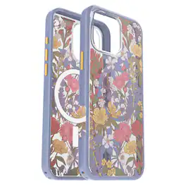 OtterBox - Symmetry Series Hard Shell for MagSafe for Apple iPhone 16 Pro Max - Wildflowers