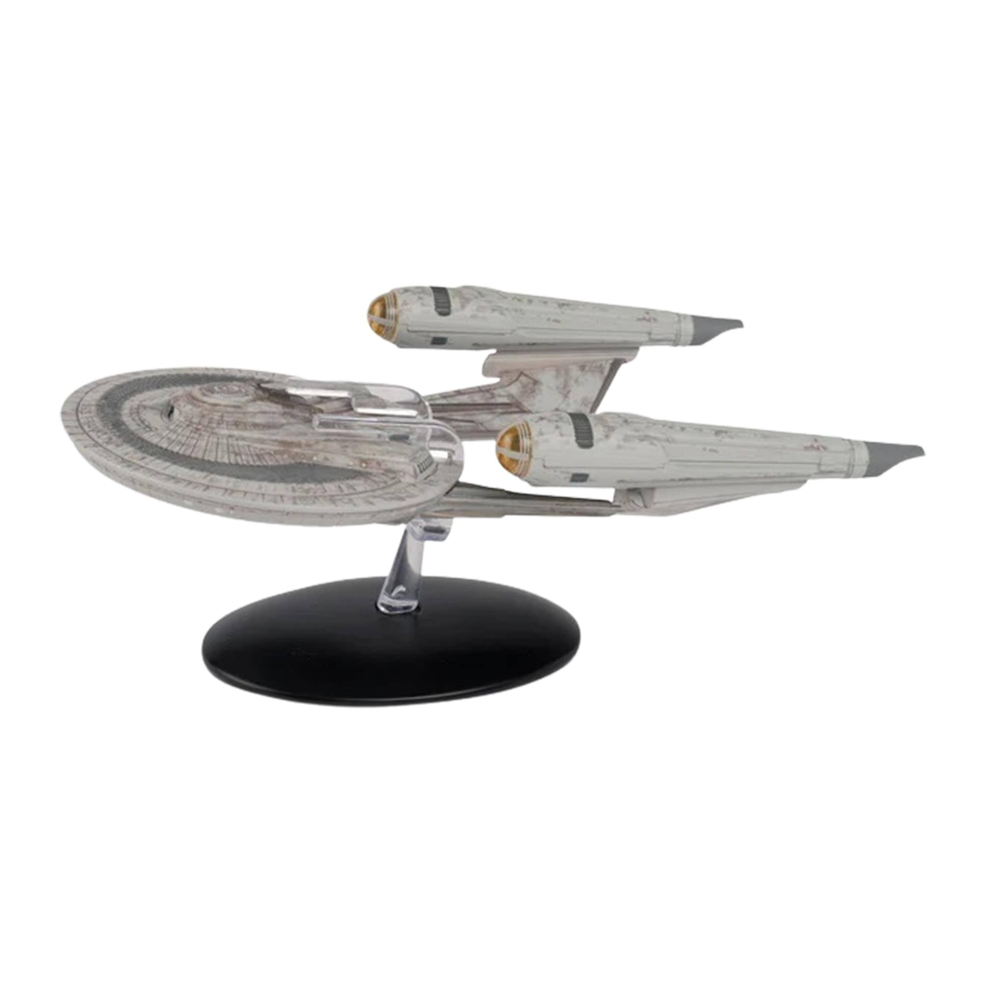 Alt View 4. Eaglemoss - Eaglemoss Star Trek StarShip Replica | USS Franklin - Gray.