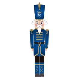 Fan Creations - Kansas City Royals 46" Nutcracker Leaner - Multicolor