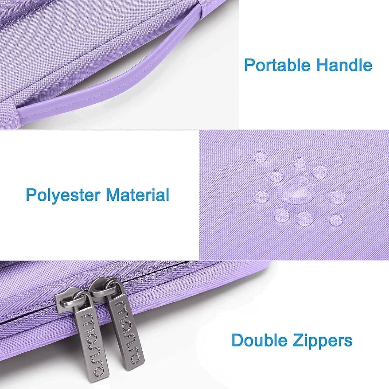- Portable Handle
- Polyester Material
- Double Zippers