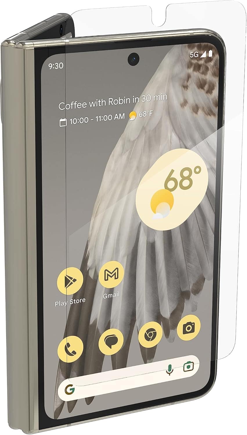 ZAGG - Invisible Shield Glass Elite Screen Protector for Google Pixel Fold - Clear