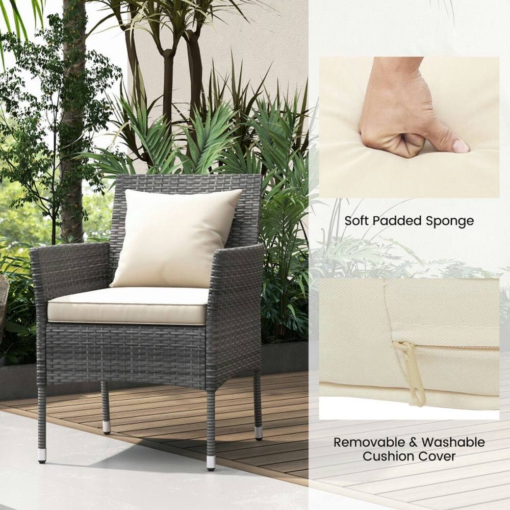 Soft Padded Sponge  
Removable & Washable Cushion Cover