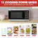 11 COOKING POWER LEVELS
Cook with confidence at any level
SMC1469KS
Exhaust Fan Only
Level 0
Level 1-2
Level 3-4
Level 5-6
Level 7-8
Level 9-10
These visual representations are for reference only. Please consult the Owner's Manual for more precise guidance.