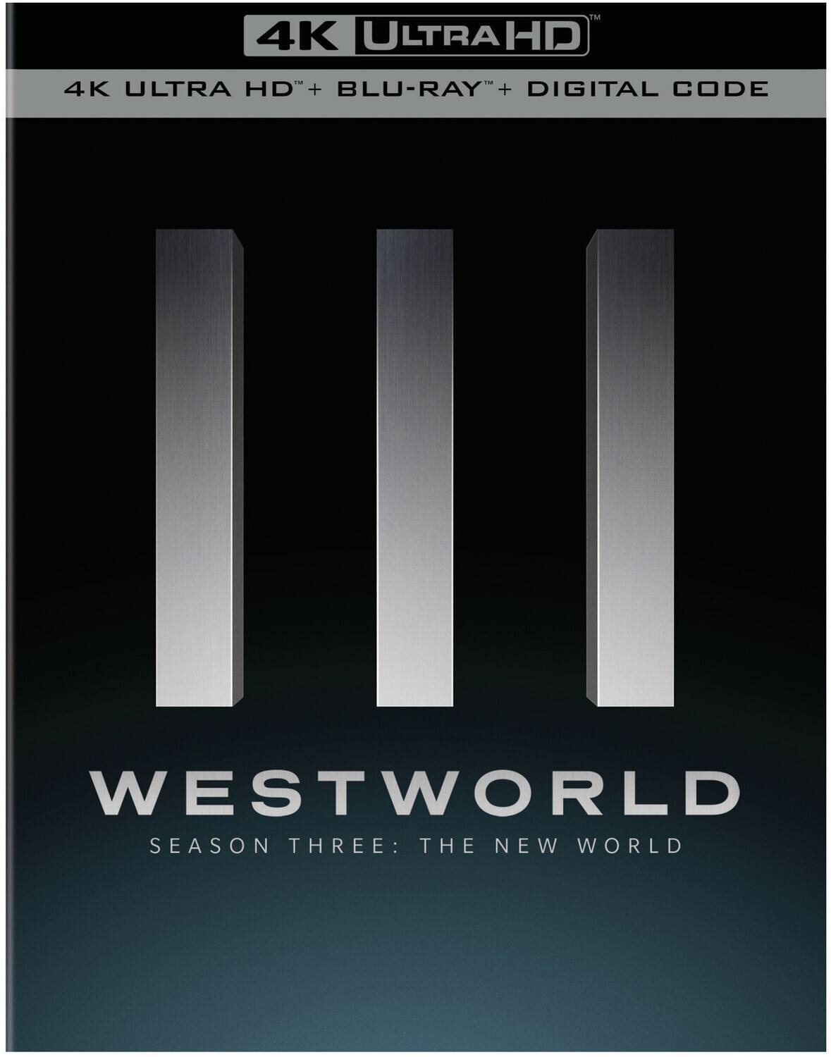 Front. Westworld: Season Three: The New World   - 4K Blu-Ray.