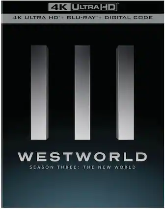 Front. Westworld: Season Three: The New World - 4K Blu-Ray.