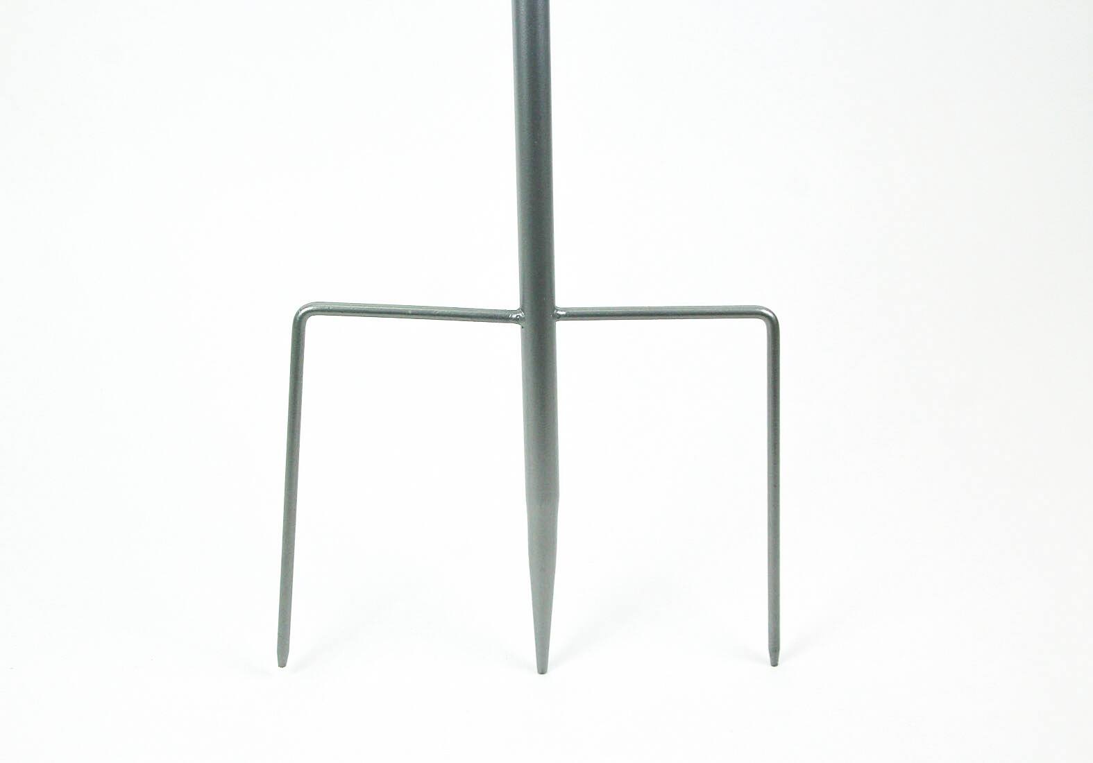 Alt View 3. Transpac - Colorful Two Tier Metal Butterfly Horizontal Spinning Garden Stake - Multicolored.