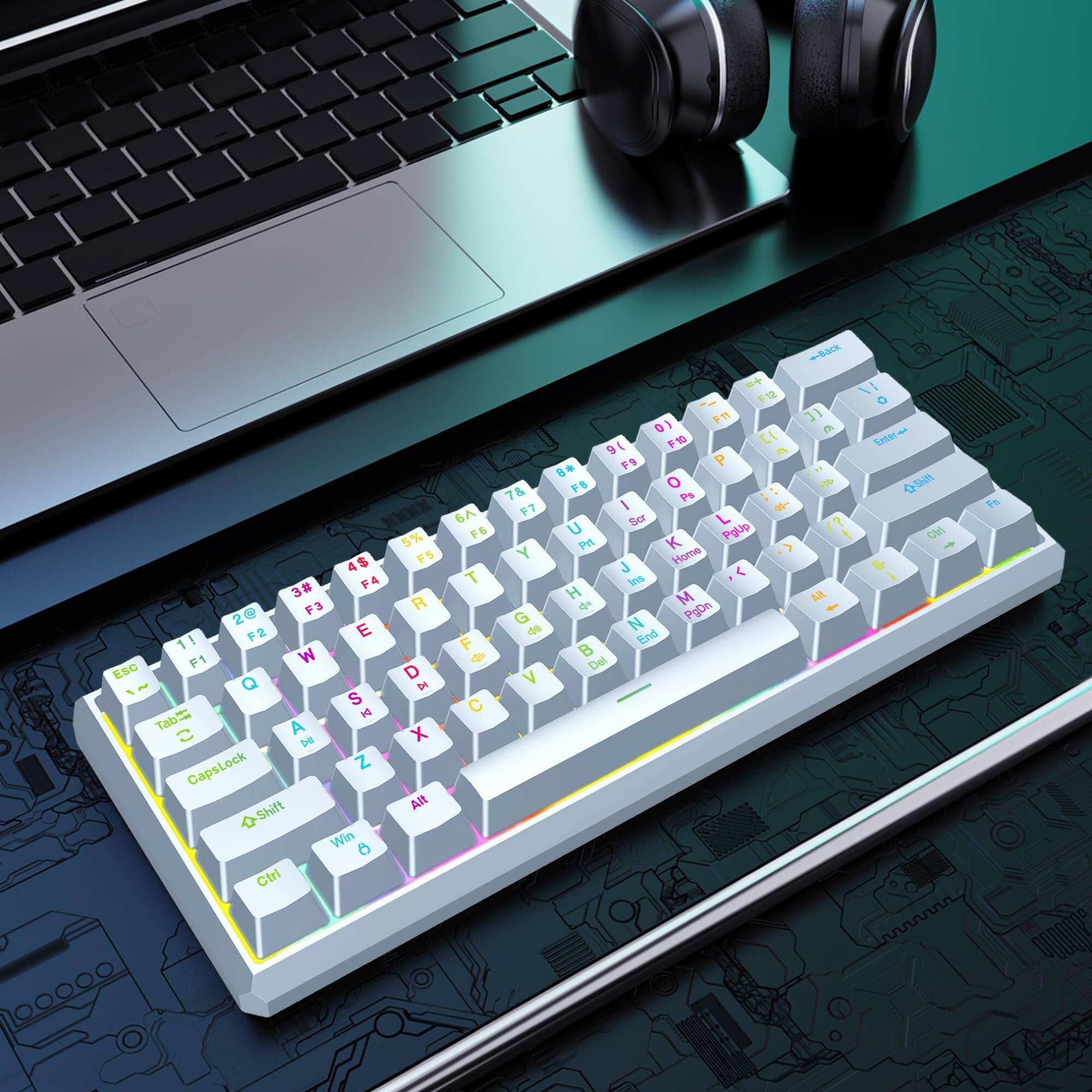 Sure, here is the corrected and grouped text from the image:

```
6 5% F6 4$ F5 4 F4 T 3# F3 R 2e F2 E 11 F F1 W ESO D Q D S C Tab H A X DS CapsLock Z Alt O-Shift Win C Ctrl +EA F12 A O F 3 01 1 - F10 1) SARaN 9 i FS P 8 : PB O O-9m 7& Ps : F7 I - Fn Sor L ? U Pglip 1 Ce Pn K Y Home J tns - H M Alt PpDn G N 40 End B Del V

Esc F1 Q 1 ! 1 Tab F2 W 2 @ 2 CapsLock F3 E 3 # 3 Shift F4 R 4 $ 4 A 4 D 5 % 5 S 5 X 5 Z 6 ^ 6 C 6 V 7 & 7 X 7 B 8 * 8 C 8 N 9 ( 9 V 9 M 0 ) 0 B 0 , < ,