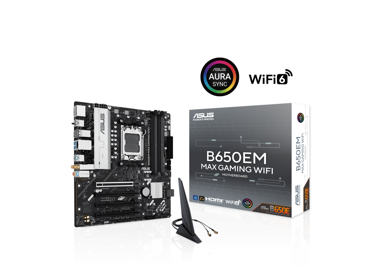 ASUS - B650EM MAX GAMING WIFI