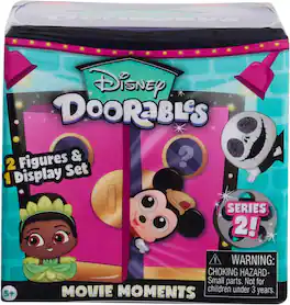 Disney - Doorables Movie Moments Series 2, Styles May Vary, 1.5-inch Collectible Figurines, Kids Toys for Ages 5 Up