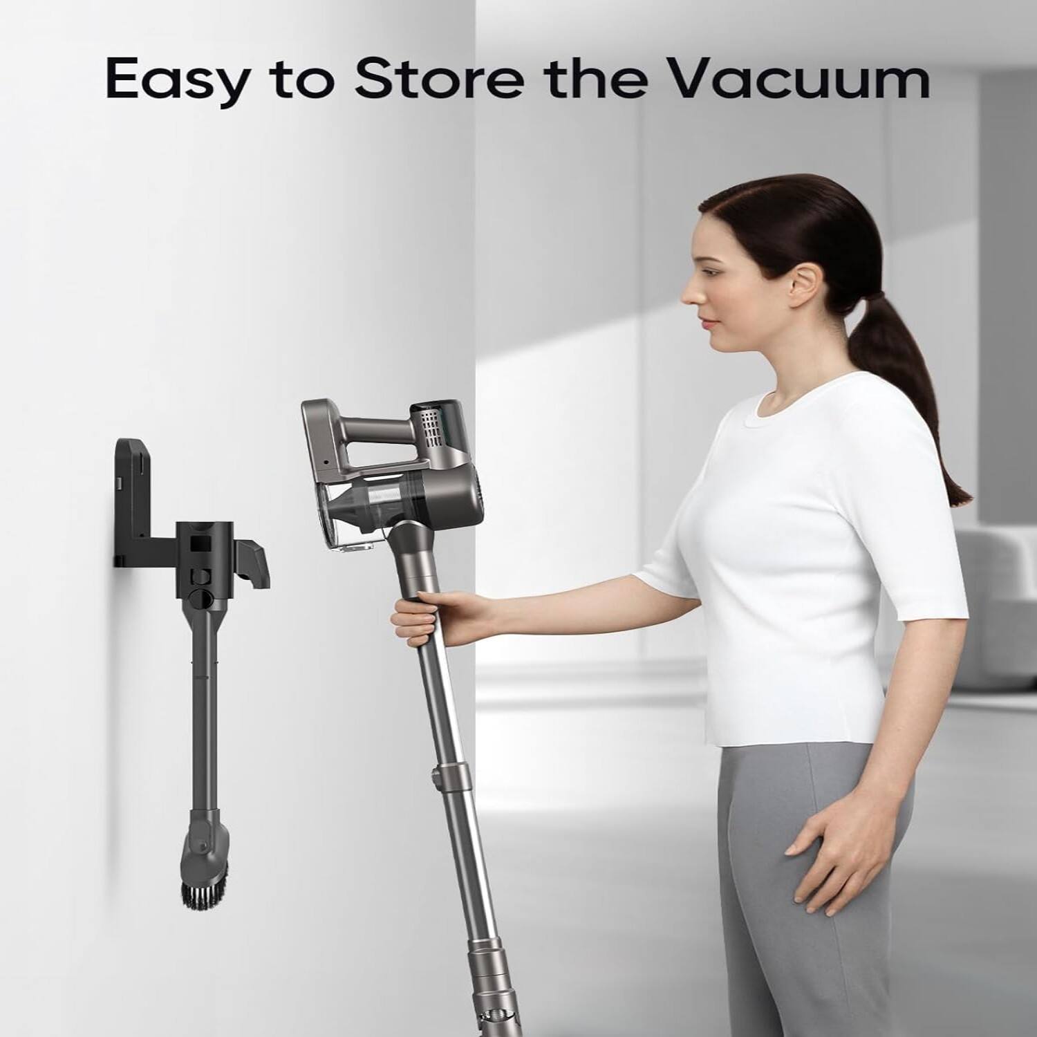Easy to Store the Vacuum