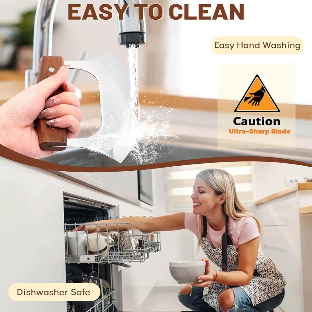 EASY TO CLEAN

Easy Hand Washing

Caution
Ultra-Sharp Blade

Dishwasher Safe