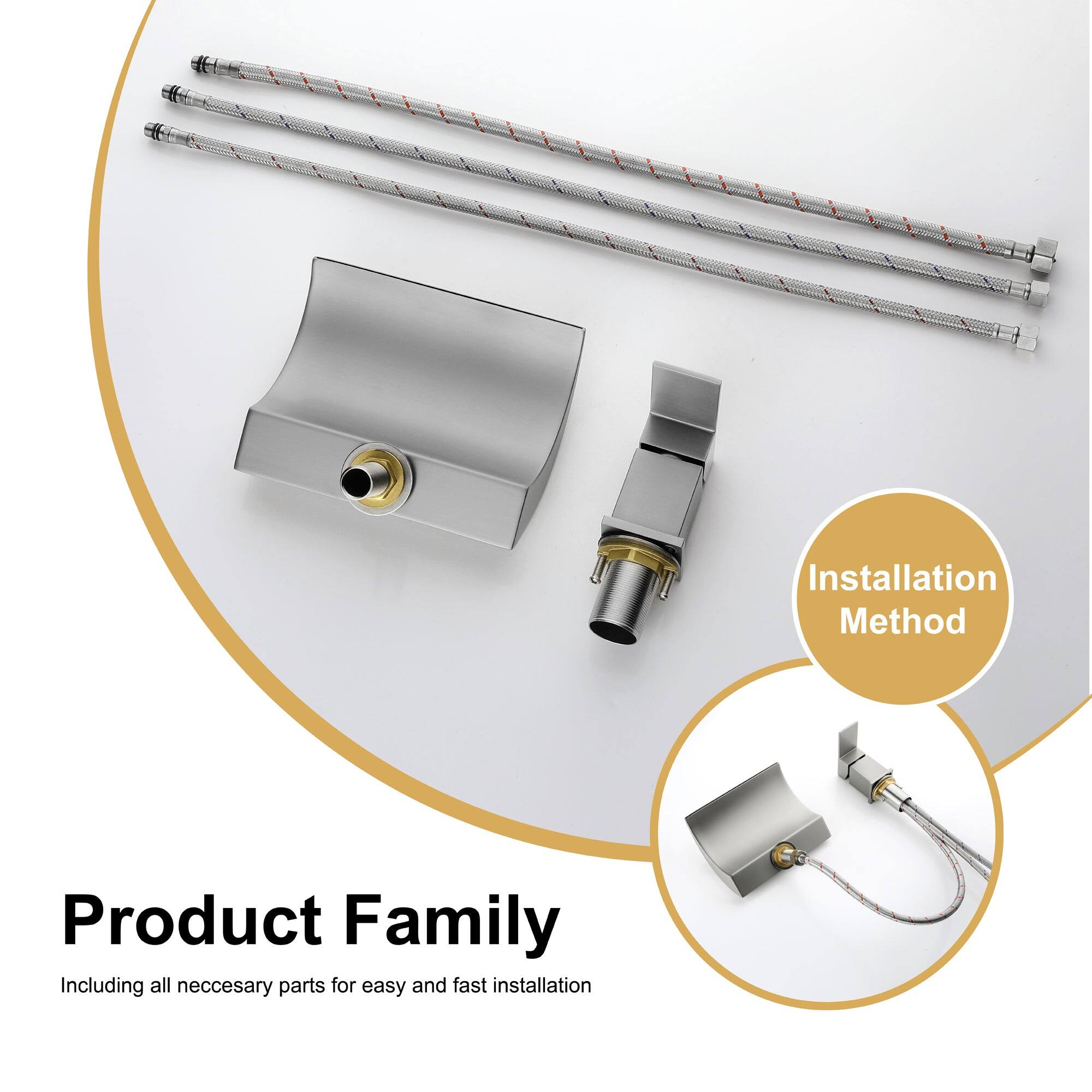 Installation Method

Product Family

Including all necessary parts for easy and fast installation