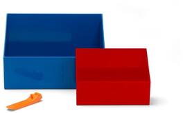 Room Copenhagen - Storage Brick Scooper Set, 2 Pieces, Blue - Collectibles - Multicolor