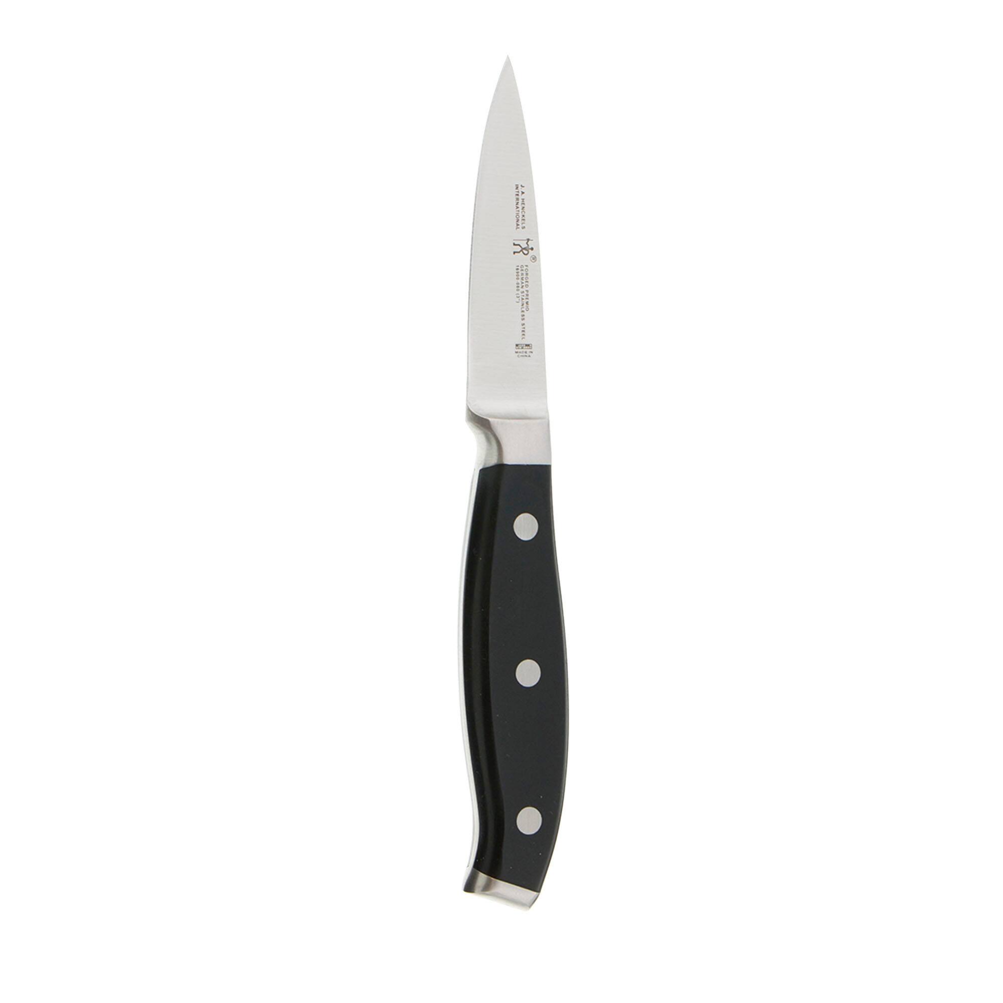 Front. Henckels - Henckels Forged Premio 3-inch Paring Knife - Stainless Steel.