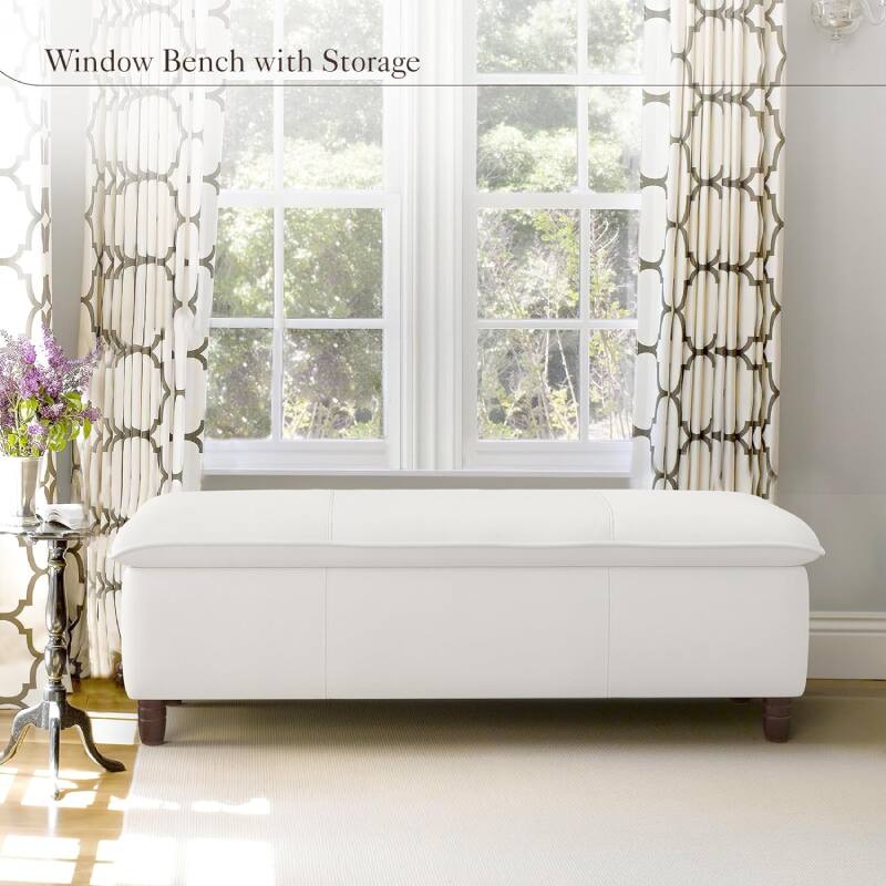 Window Bench with Storage