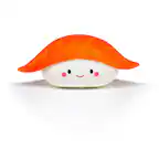 Front. Toynk - Smiling Salmon Nigiri Sushi Scented Squishy Foam Toy | Japanese Anime Collection - Orange.