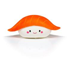 Front. Toynk - Smiling Salmon Nigiri Sushi Scented Squishy Foam Toy | Japanese Anime Collection - Orange.