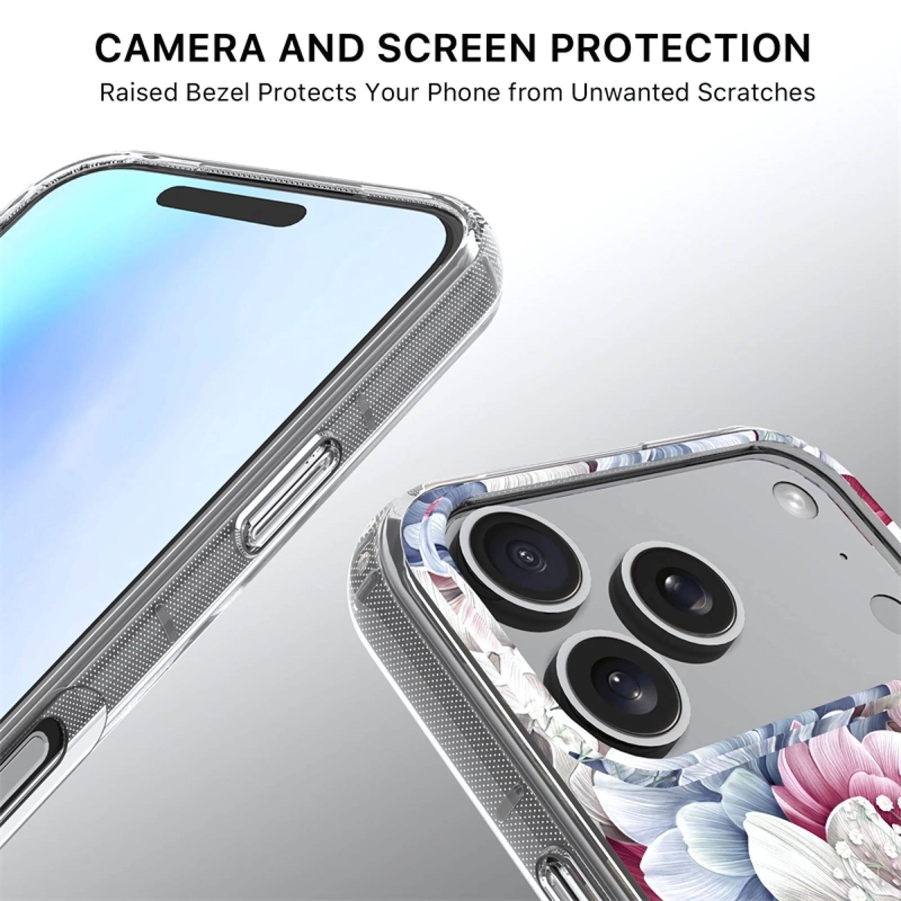 CAMERA AND SCREEN PROTECTION  
Raised Bezel Protects Your Phone from Unwanted Scratches