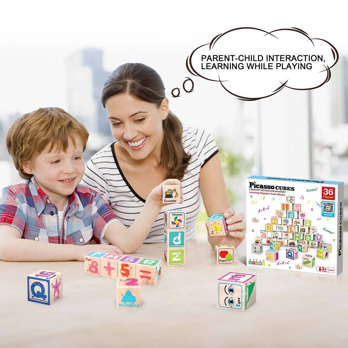 PARENT-CHILD INTERACTION, LEARNING WHILE PLAYING

Picasso CUBES  
Learning Magnetic Cubes  
36 Pieces  
STEAM  
Esmé