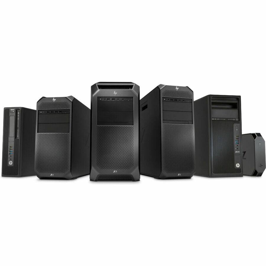 Alt View 2. HP - HP Z6 G5 Workstation - 1 Xeon w5-3435X - vPro Technology - 32 GB - 512 GB SSD - Tower - Black - Smart Buy - Intel W790 - Black.