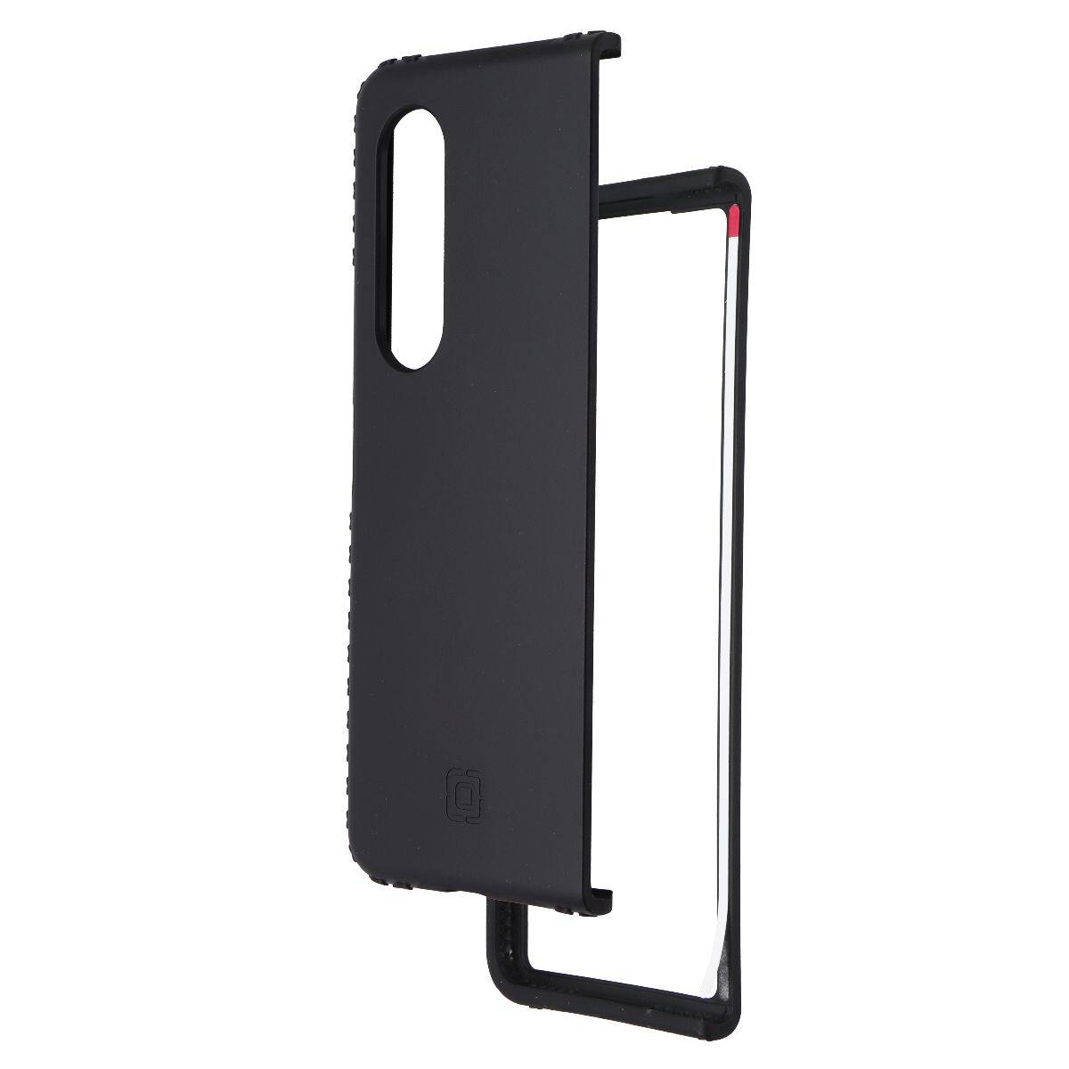 Front. Incipio - Incipio Grip Series Case for Samsung Galaxy Z Fold3 5G - Black - Black.