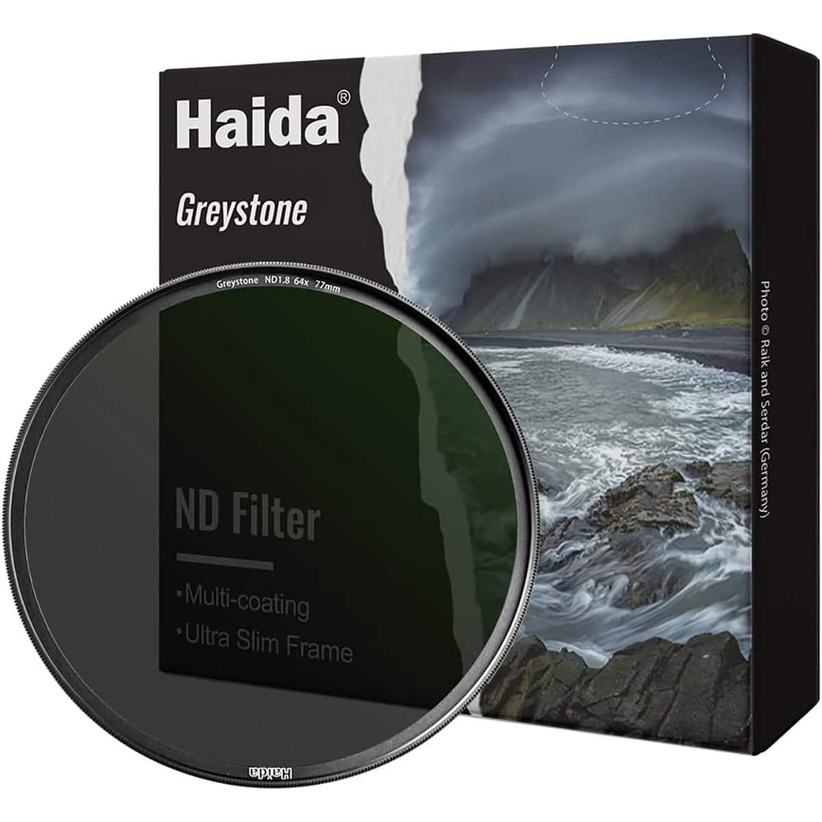 Haida - 40.5mm Greystone Multi-Coated ND 1.8 Filter ( 64x ) price history on PriceWatchPro