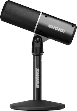 Shure - MV6 USB Gaming Microphone Gen 2 - Black
