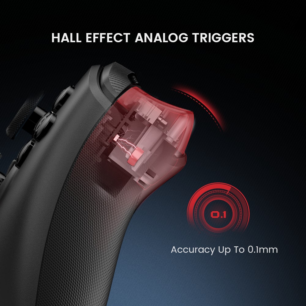 Hall Effect Analog Triggers O.1 Accuracy Up To 0.1mm