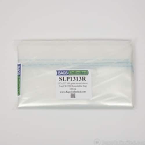 PopMarket - Bags Unlimited SLP1313R - 12 IN 180G LP Jacket Sleeve - Resealable - 100 CNT - BAGS / SLEEVES - Multicolor