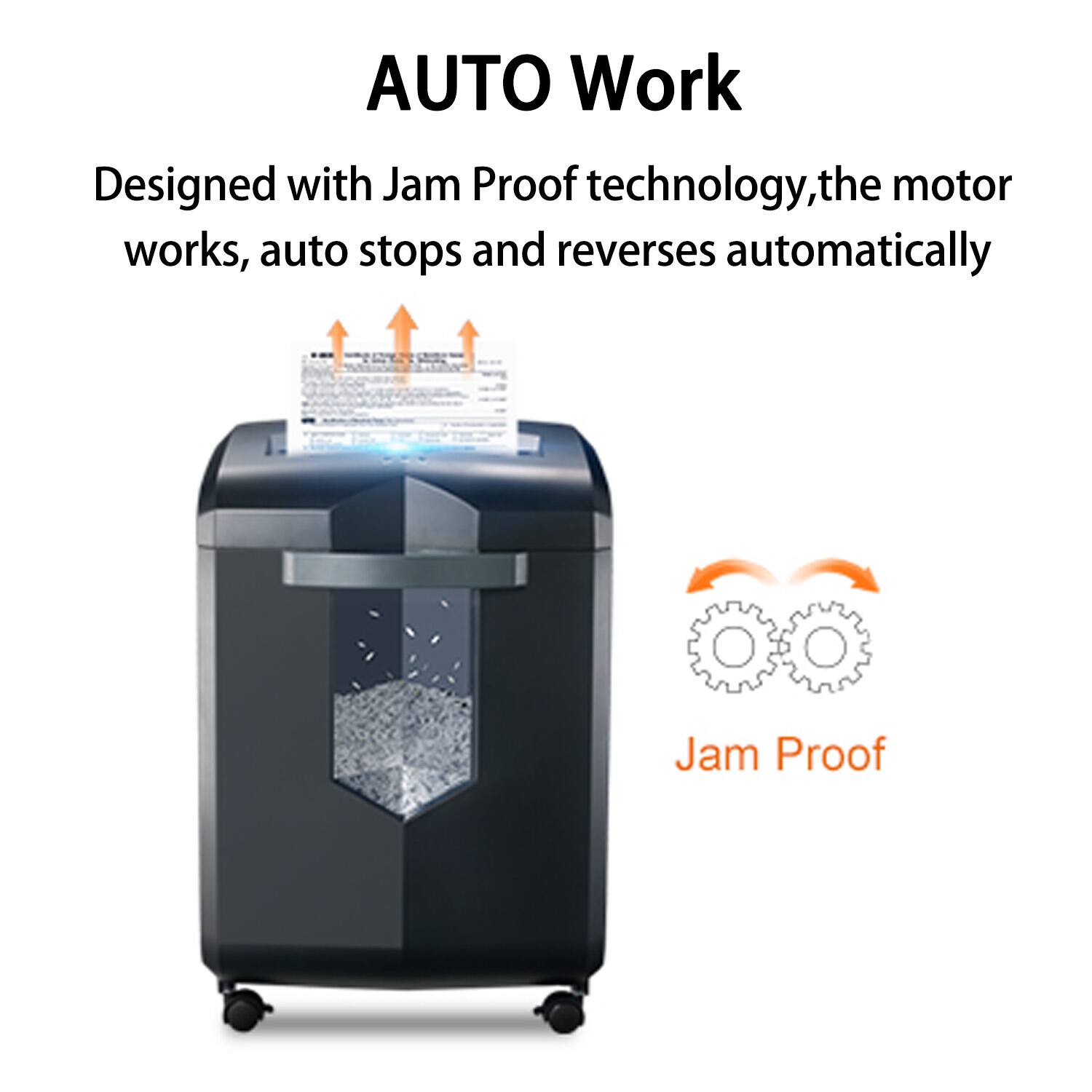 AUTO Work

Designed with Jam Proof technology, the motor works, auto stops and reverses automatically

Jam Proof