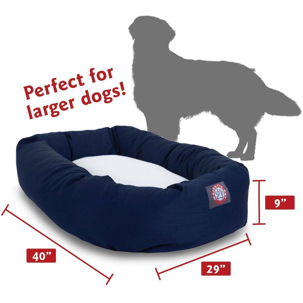 Perfect for larger dogs!

40" x 29" x 9"