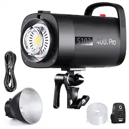 Neewer - S102-400W PRO Strobe, 400Ws, Bowens, QPRO