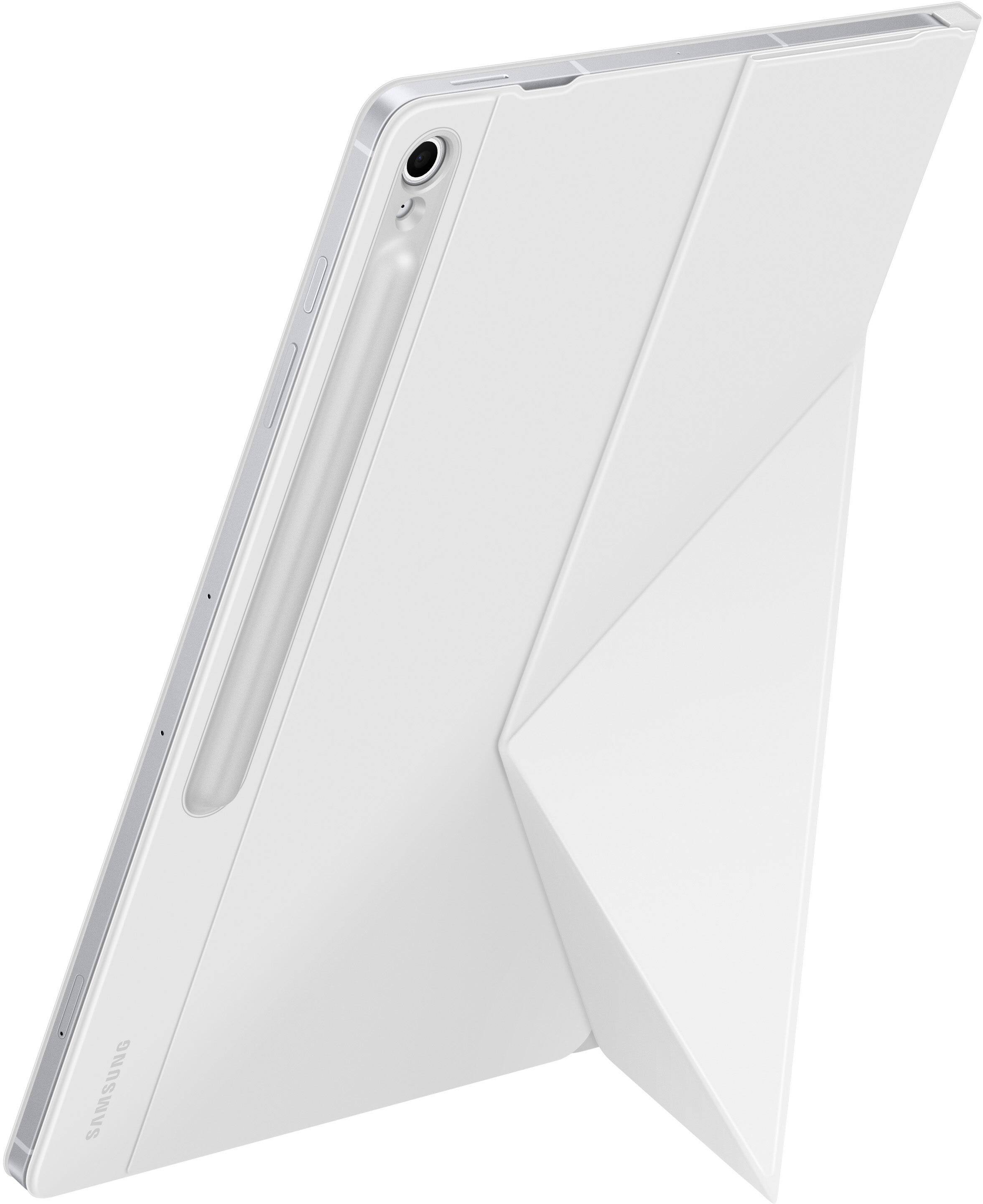 Alt View 20. Samsung - Galaxy Tab S10 FE+ Smart Book Cover - White.