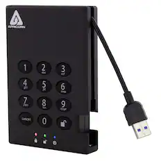 APRICORN
1 abc
2 def
3 ghi
4 jkl
5 mno
6 pqrs
7 tuv
8 wxyz
9 cancel
0
lock
A