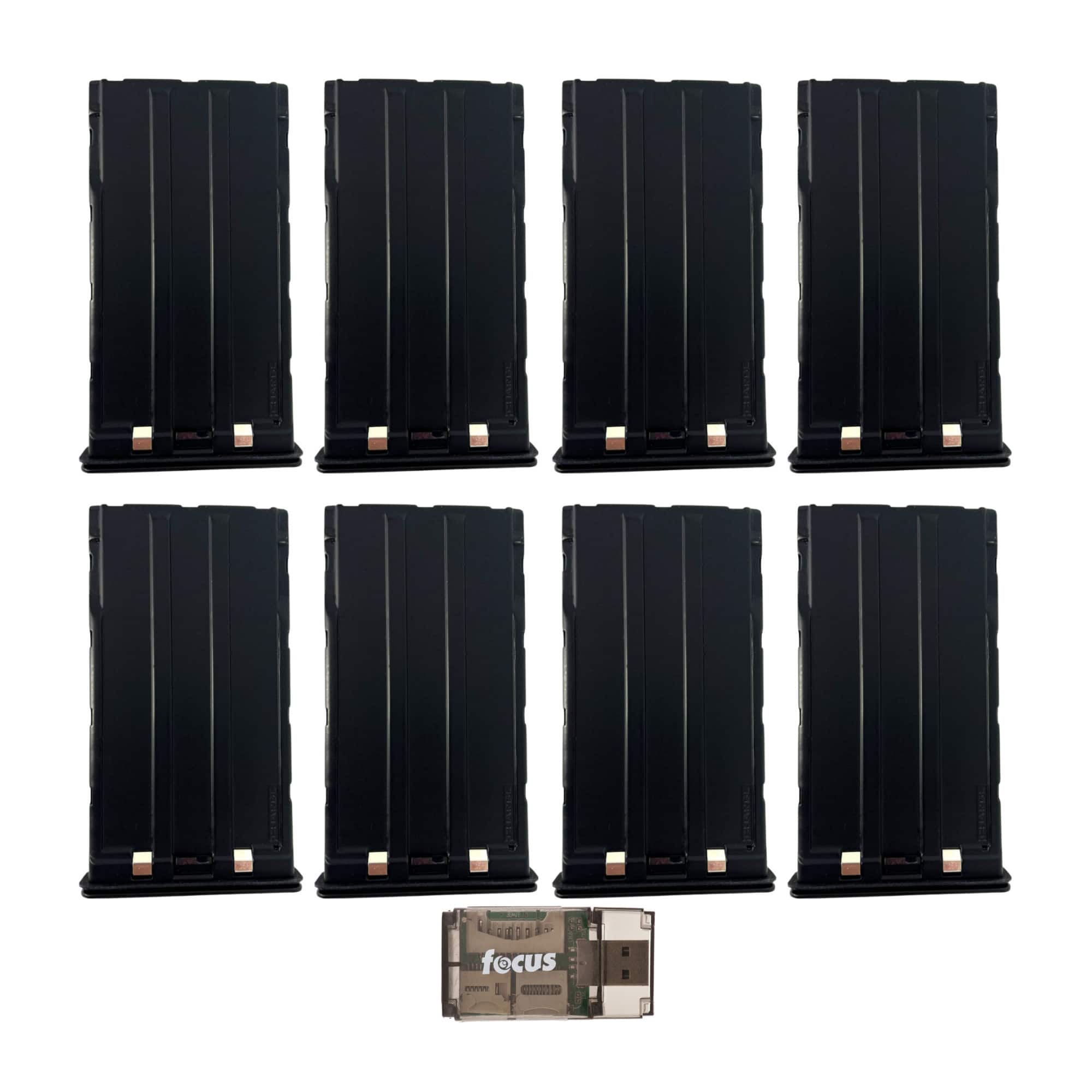 Browning Trail Cameras - Rechargeable Battery Power Pack (8-Pack) Bundle