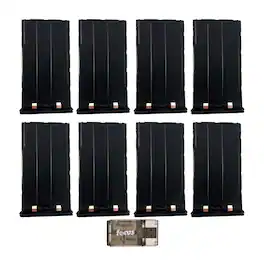 Browning Trail Cameras - Rechargeable Battery Power Pack (8-Pack) Bundle