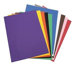 Pacon Tru-Ray Construction Paper, Colors, 18" x 24", 50 Sheets/Pack (PAC103095) - Assorted