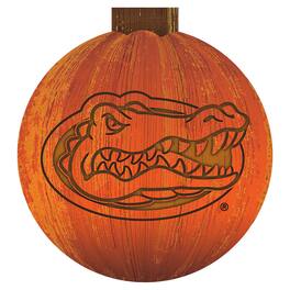 Fan Creations - Florida Gators 12'' Pumpkin Sign - Orange