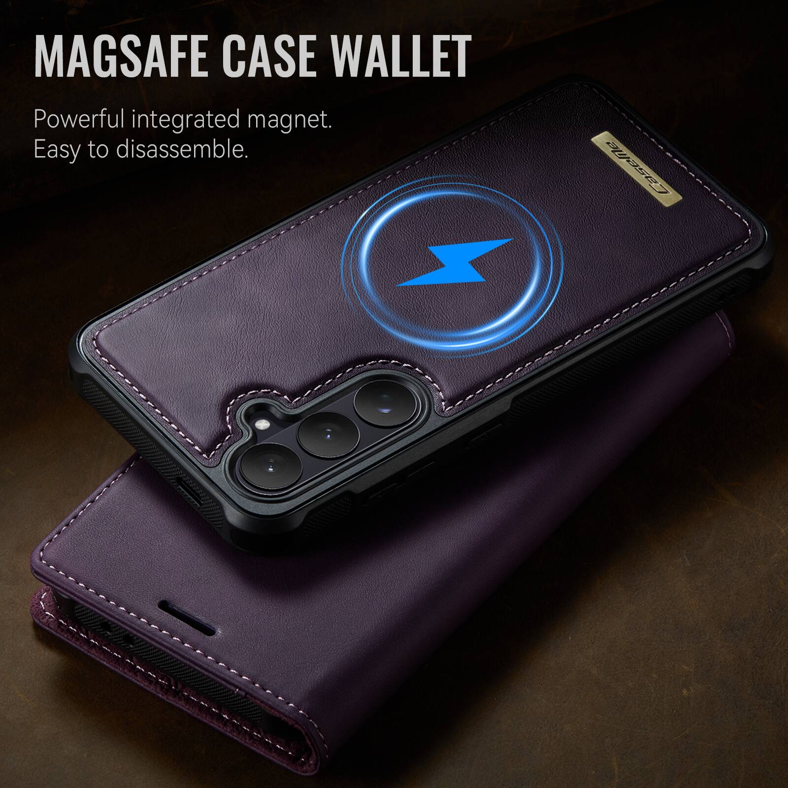 MAGSAFE CASE WALLET

Powerful integrated magnet.  
Easy to disassemble.