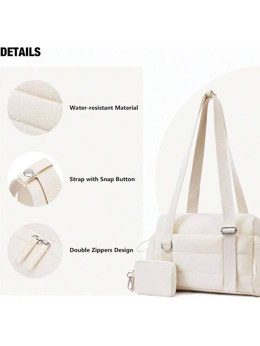 DETAILS

- Water-resistant Material
- Strap with Snap Button
- Double Zippers Design