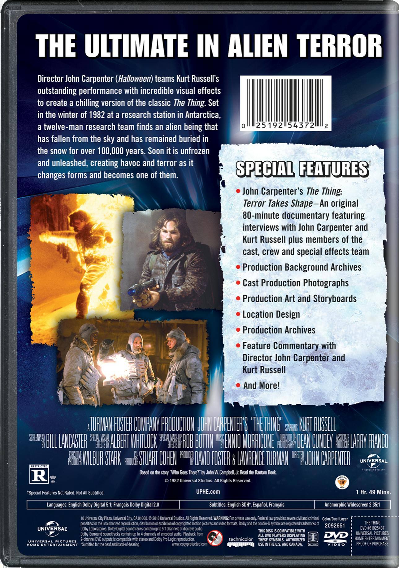 Angle. The Thing (Collector's Edition) [DVD].