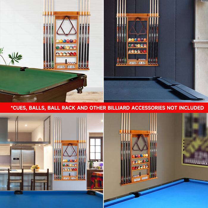 *CUES, BALLS, BALL RACK AND OTHER BILLIARD ACCESSORIES NOT INCLUDED