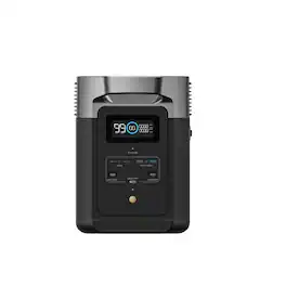 EcoFlow - DELTA 2 1024Wh Portable Power Station (1024 Wh Capacity) - Black
