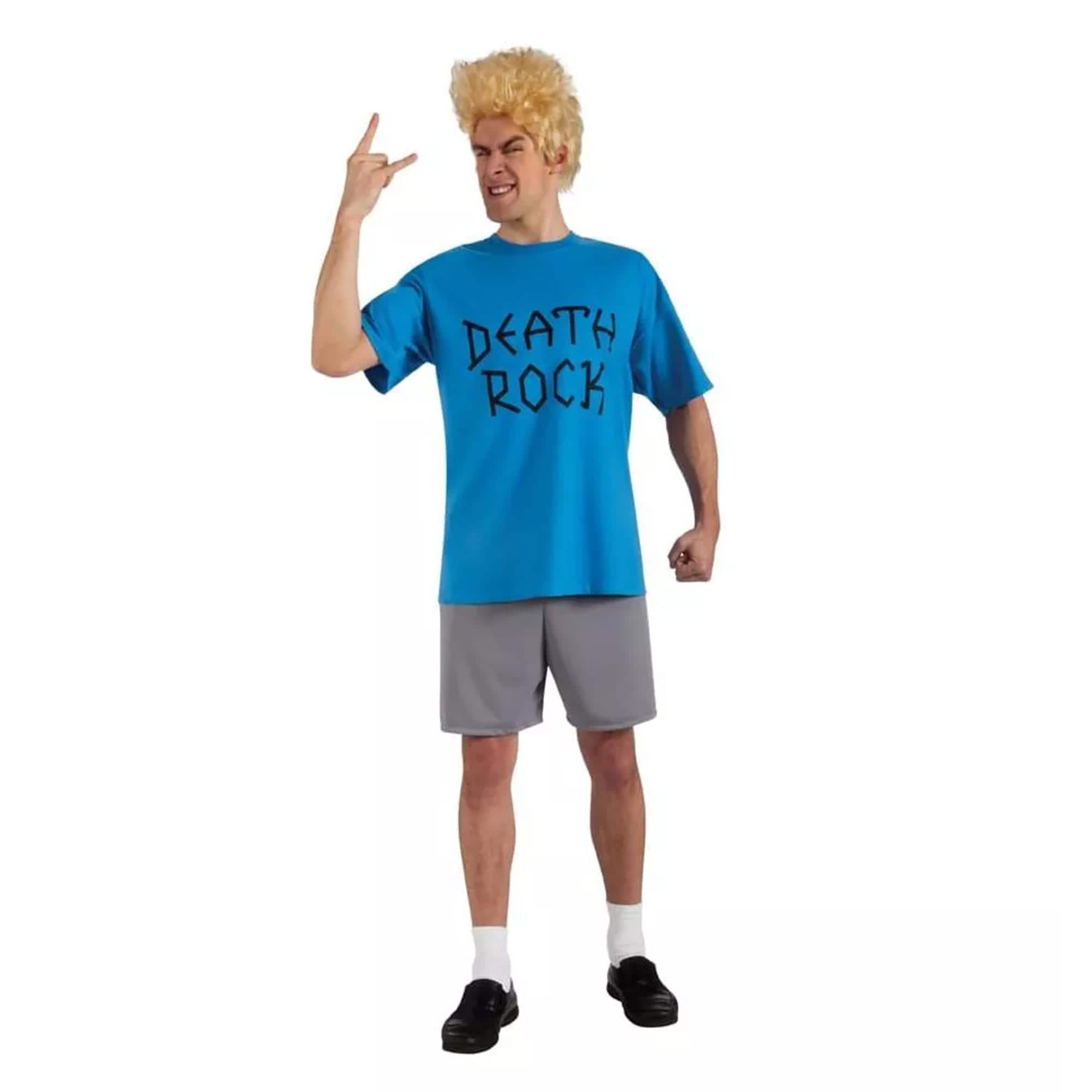 Rubies - Beavis And Butt Head Beavis Costume Adult One Size Fits Most Up To 44 - Blue