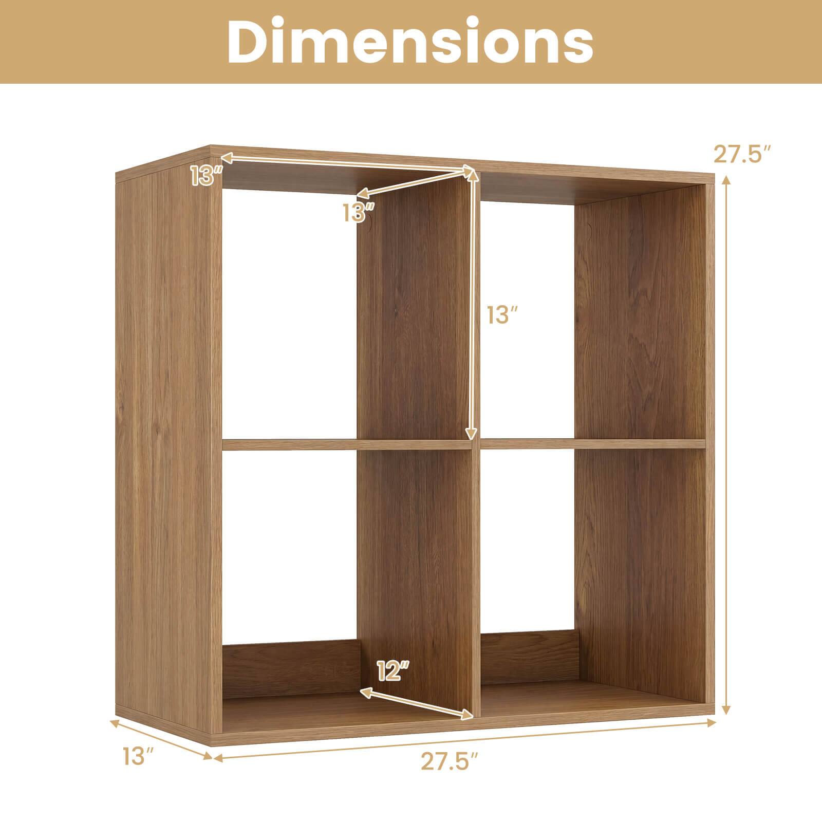 Dimensions: 13" x 13" x 27.5" x 13" x 12" x 13" x 27.5"