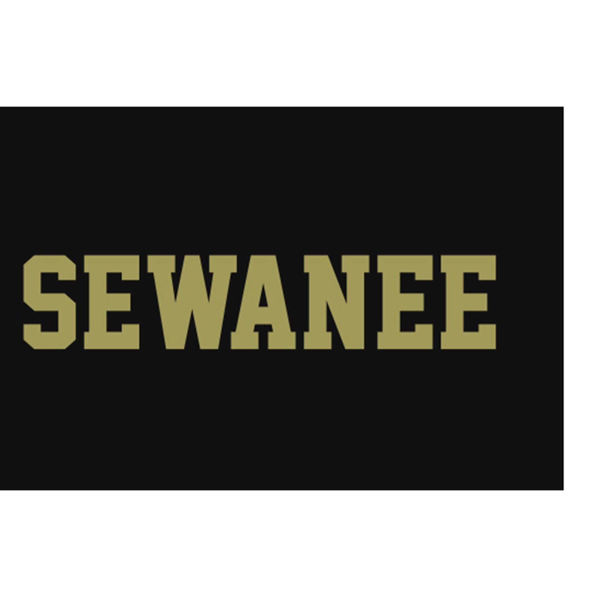 Alt View 1. Jardine - Black Sewanee Tigers Captain's Chair - Black.