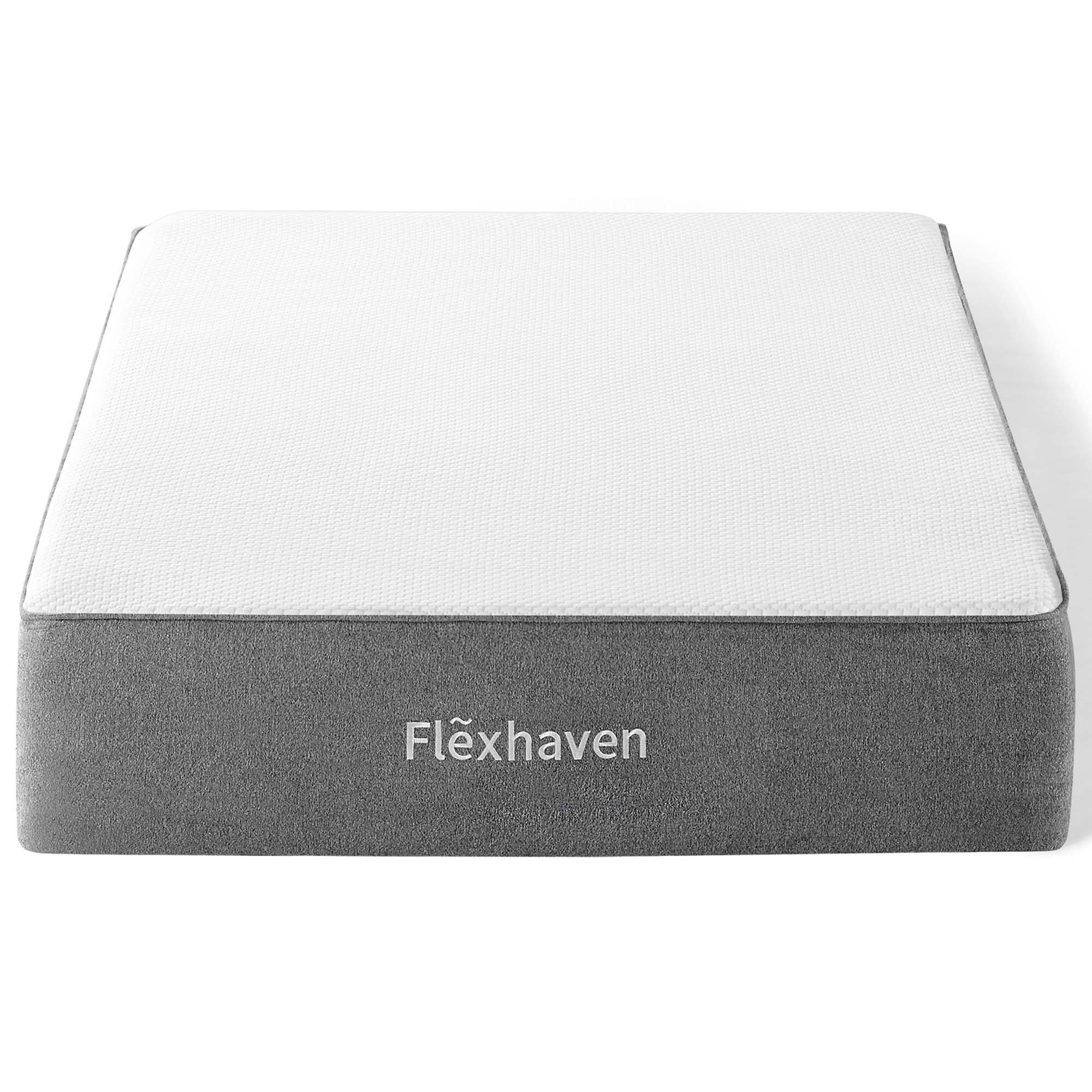 Alt View 6. Modway - Flexhaven Memory mattress - White.