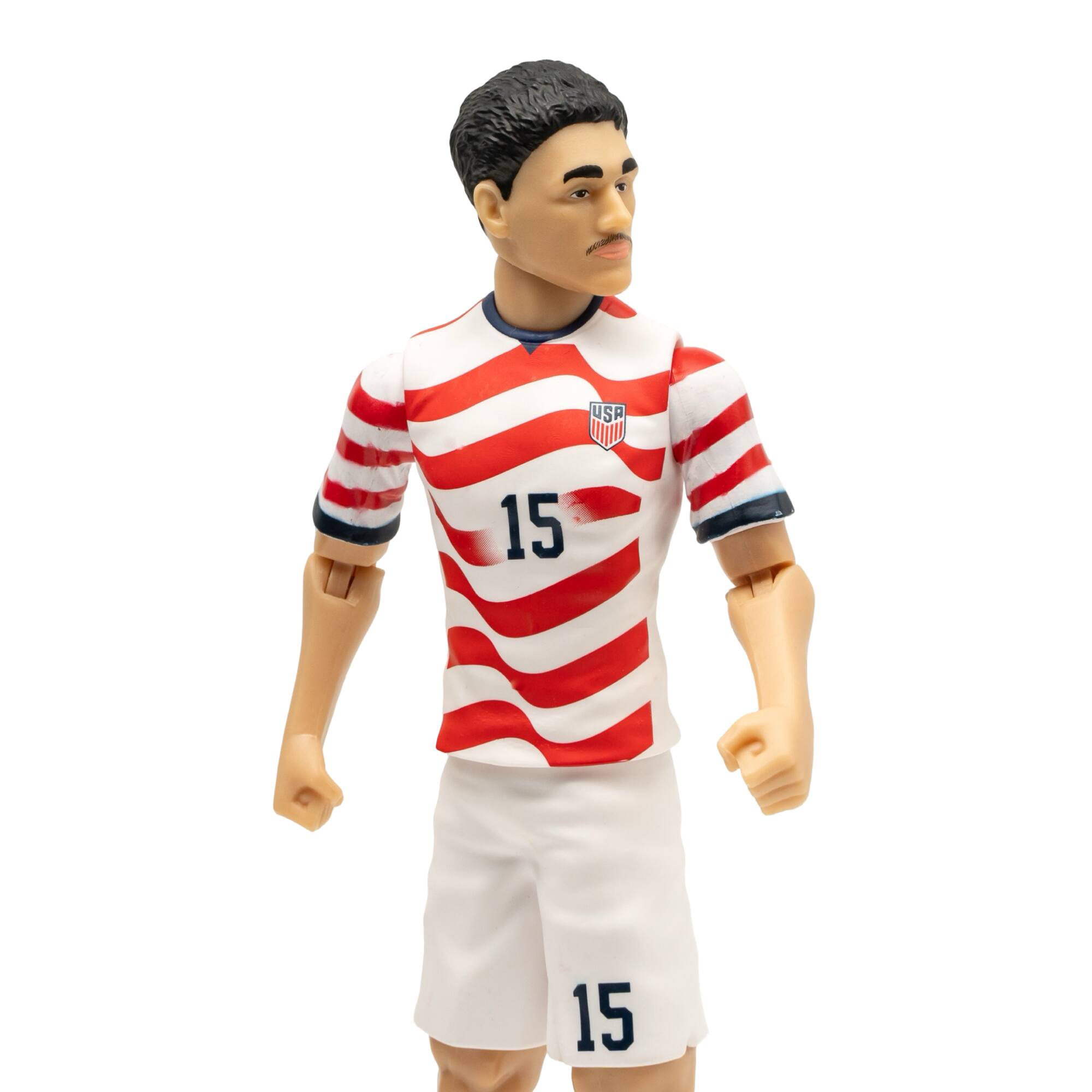 Alt View 5. Banbo Toys - Banbo Toys SOCKERS 2026 USMNT Johnny Cardoso 8" Collectible Soccer Action Figure.