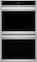 Frigidaire - Gallery 30" Built In Electric Total Convection Double Wall Oven with Stone-Baked Pizza - Stainless Steel